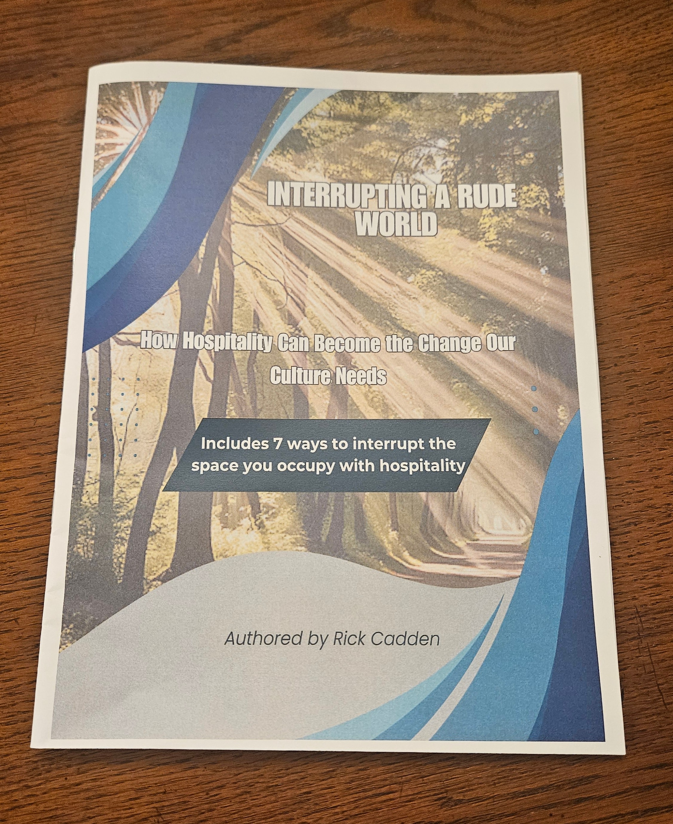 Printed Study Booklet Cover & Back